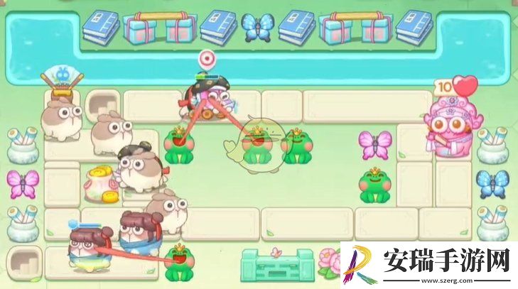 保卫萝卜4梁波波与祝秋秋第36关怎么过