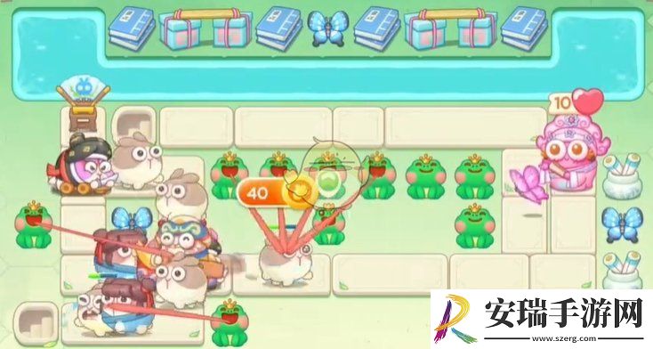保卫萝卜4梁波波与祝秋秋第36关怎么过