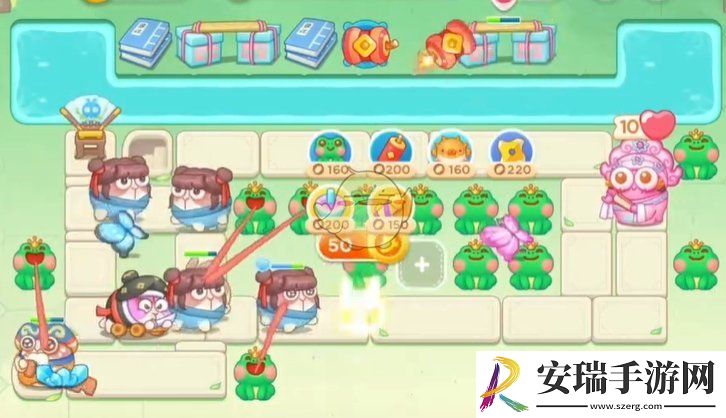 保卫萝卜4梁波波与祝秋秋第36关怎么过