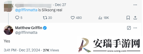 开发者确认丝之歌真实存在