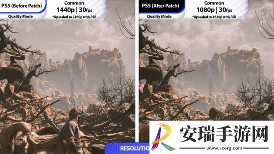 黑神话PS5更新前后对比