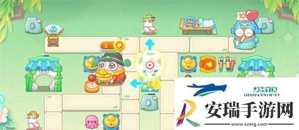保卫萝卜4梁波波与祝秋秋第一关攻略