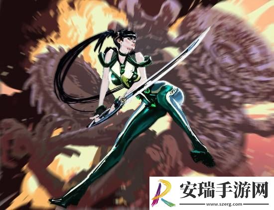 国外插画师为剑星伊芙作画