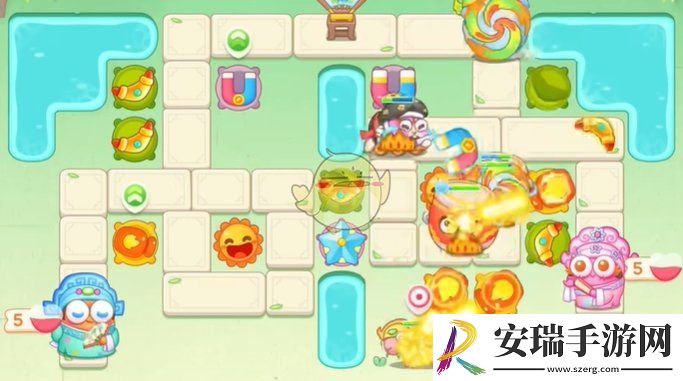保卫萝卜4梁波波与祝秋秋第44关怎么过
