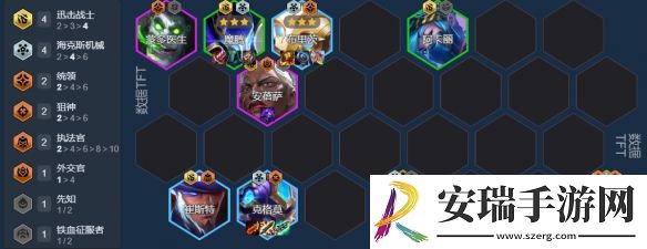 金铲铲之战由二生D阵容推荐怎么玩