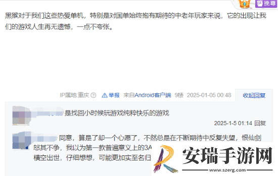 近百位游戏人猛夸黑神话引热议
