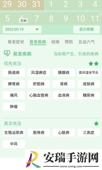 先知日历截图