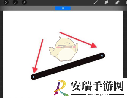 procreate怎么画直线