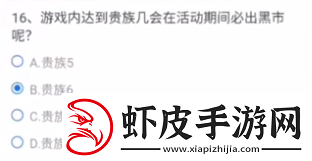 CF手游贵族几必出黑市