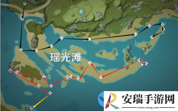 原神2.2版本星螺收集路线分享