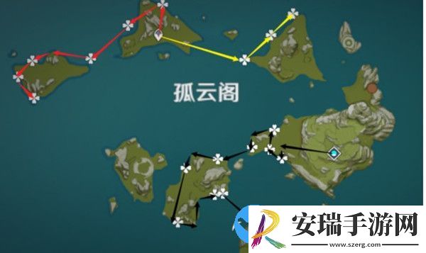 原神2.2版本星螺收集路线分享