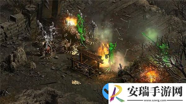 暗黑破坏神2重制版死灵法刷牛怎么搭配技能