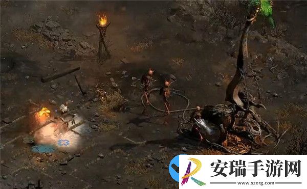 暗黑破坏神2重制版死灵法刷牛怎么搭配技能