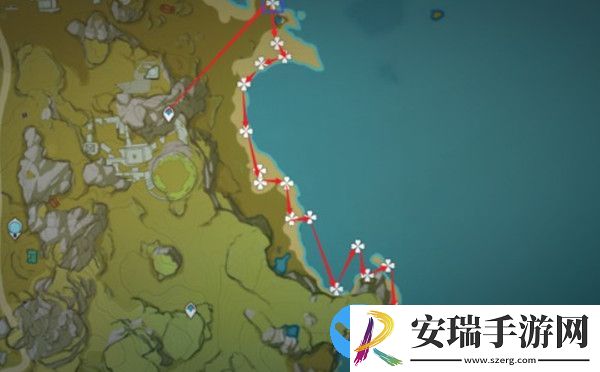 原神2.2版本星螺收集路线分享