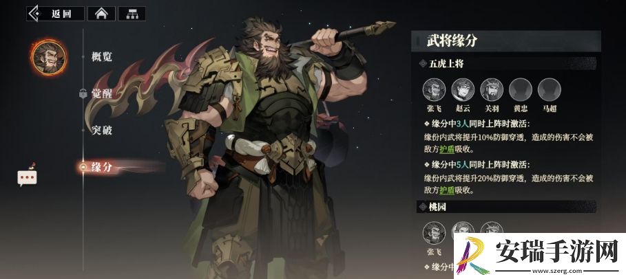 三国志幻想大陆2枭之歌张飞阵容怎么搭配